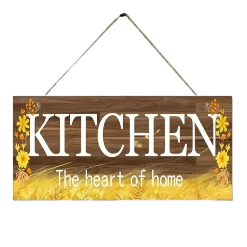 Kitchen Wooden Sign Wall Decor This Is A Self Cleaning Kitchen Bathroom Hanging Wall Art Decorative Wood Sign Home Decor