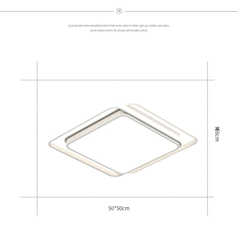 Living Room LED Ceiling Lamp Modern Simple Bedroom Room Dining Light Nordic Lustre Home Decor Interior Lighting Kids Chandelier
