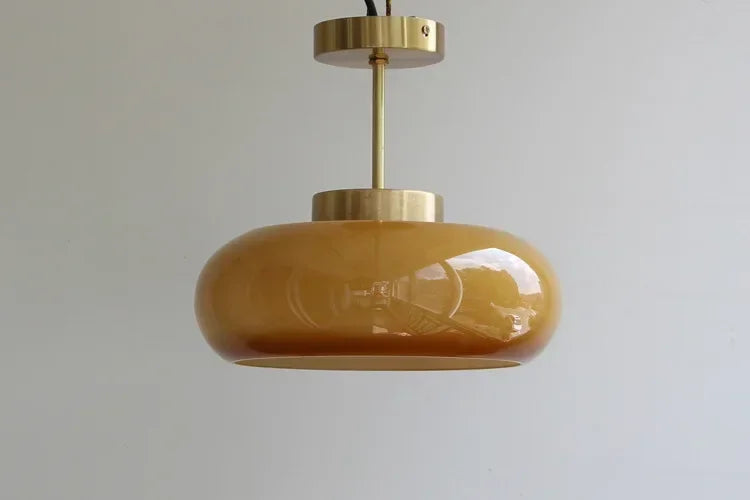 Modern Bathroom Balcony Bedroom Dining Bar Living Room Decoration  Nordic Ceiling Light Antique Brass Glass  Chandelier