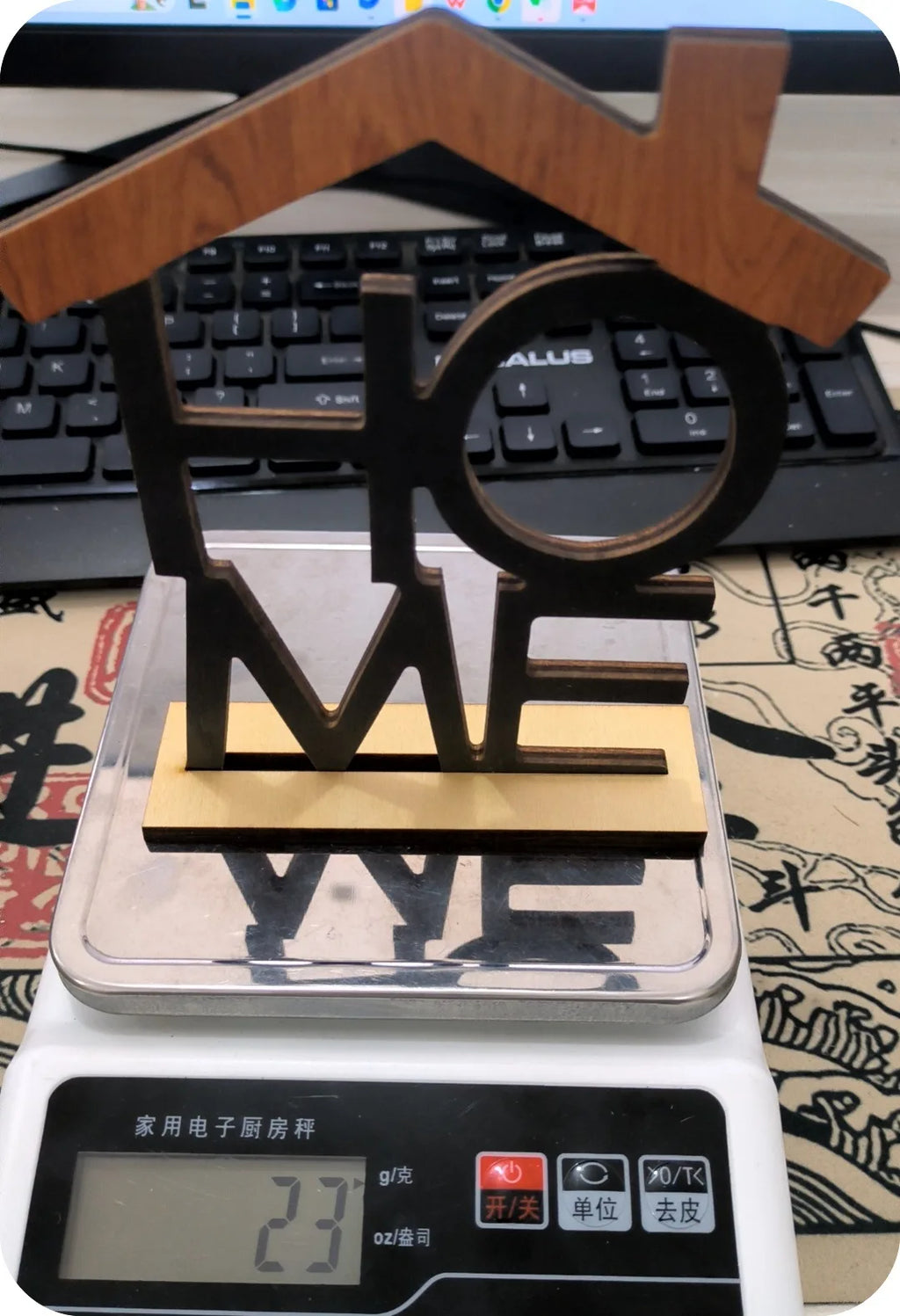 “HOME”Wooden Ornaments Wooden Crafts Desktop Counter Decorations Home Decor“LOVE” Accessories