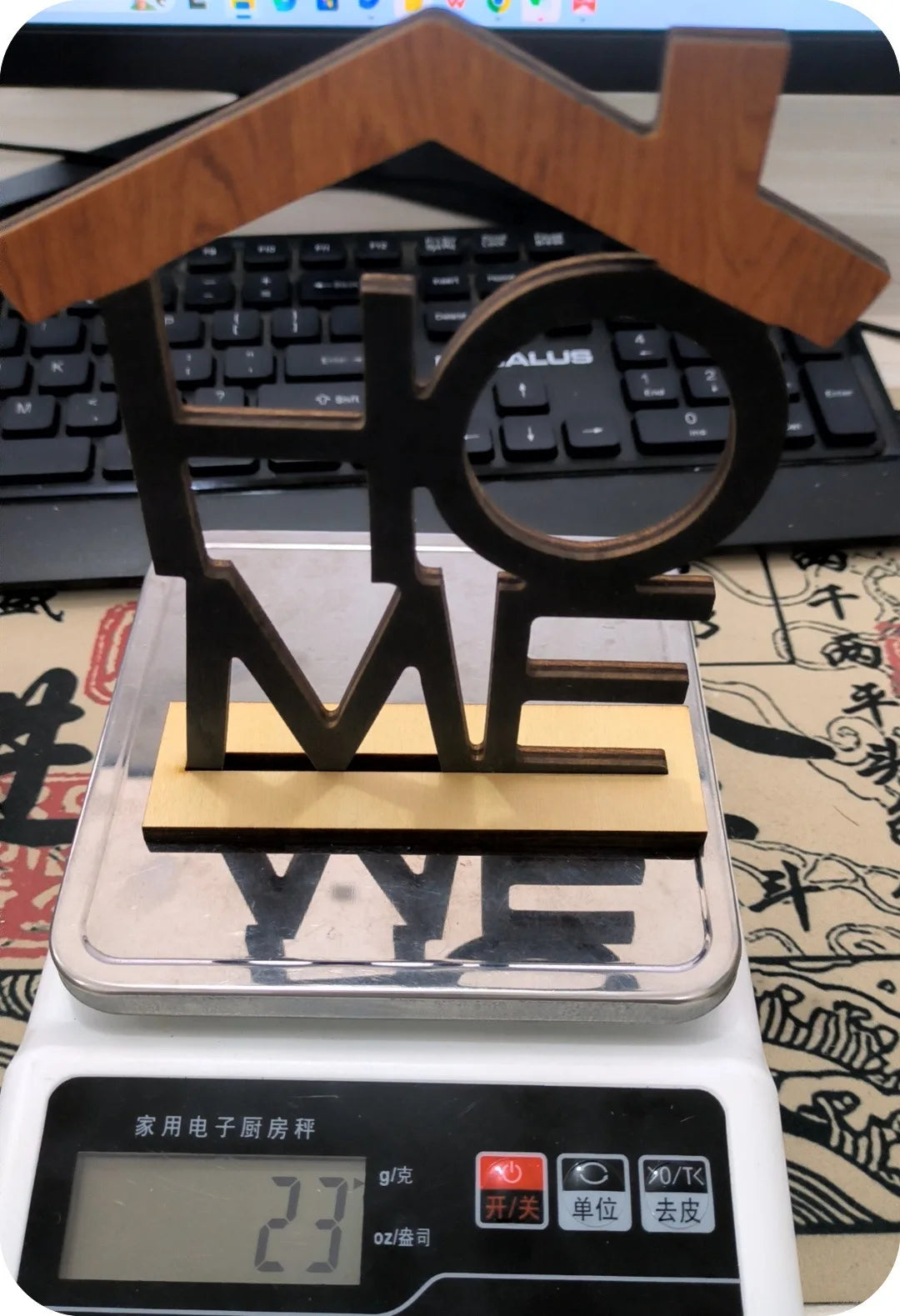 “HOME”Wooden Ornaments Wooden Crafts Desktop Counter Decorations Home Decor“LOVE” Accessories