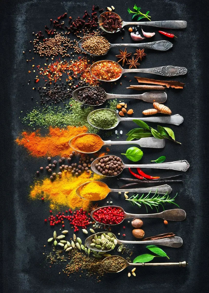 Kitchen Wall Art Pictures Spice Herb Cooker Posters and Prints Canvas Painting Nordic Home Decor for Restaurant Dining Room