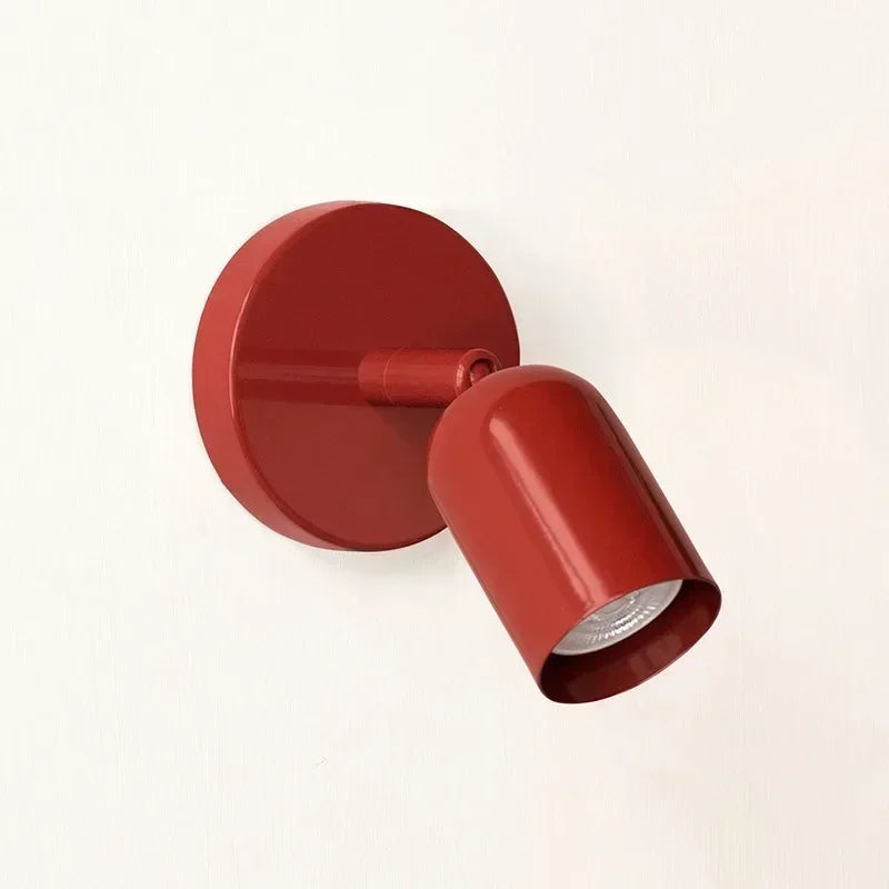 French Wall Sconces Double Headed Multicolor Hallway Bathroom Bedhead Lighting Decor Creative Contrast Color Post Modern