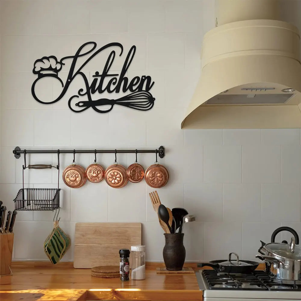Kitchen Sign Wall Decor, Kitchen Decor, Metal Kitchen Signs Wall Decor Farmhouse & Home & Kitchen Wall Decor Farmhouse & Kitchen