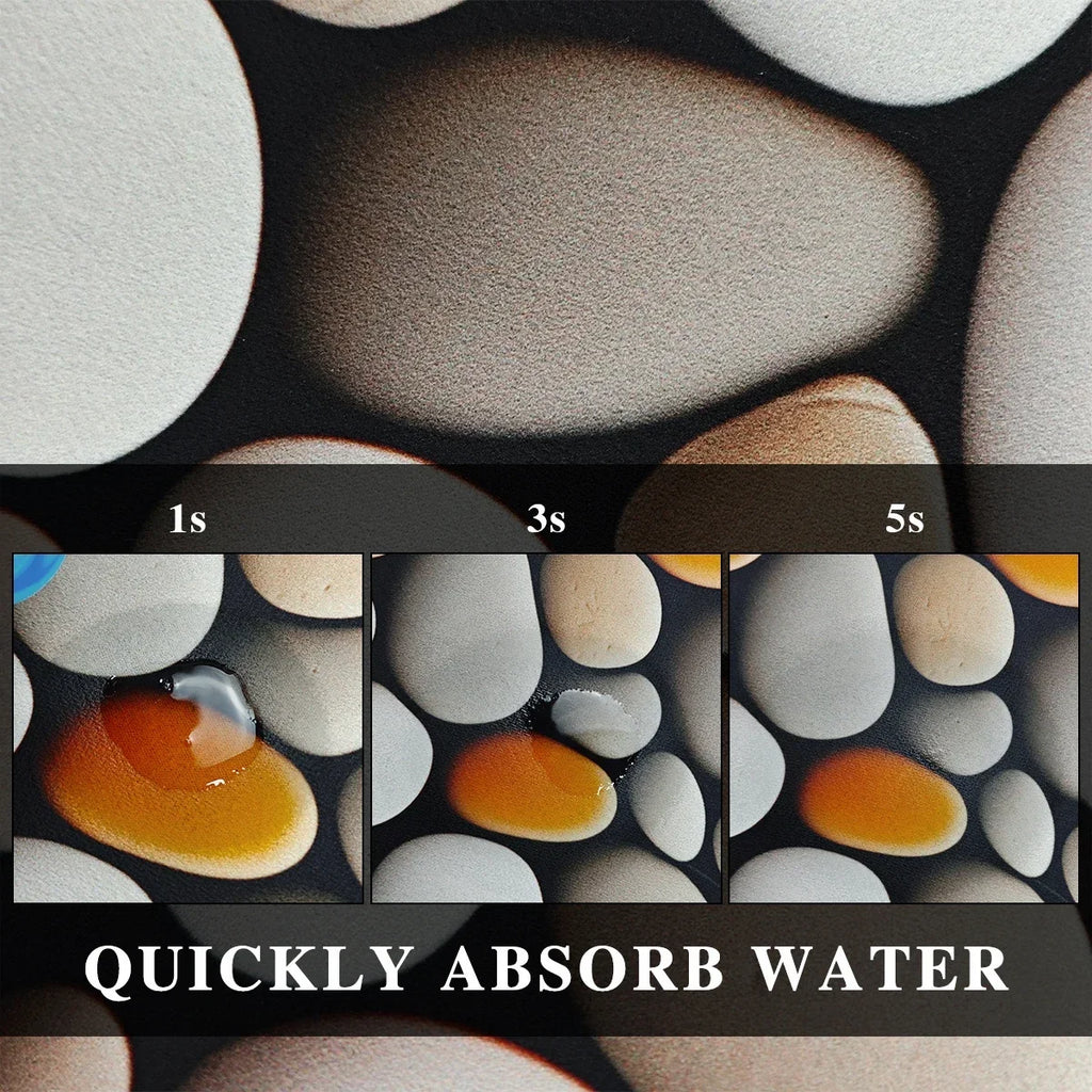 Bathroom Carpet Home Decor Rug Absorbent Non-Slip Floor Mat Japanese Minimalist Lines Diatom Mud Rugs Toilet Area Alfombra 양탄자