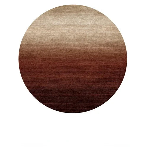 Nordic Style Living Room Decoration Round Carpet Home Decor Large Area Carpets Non-slip Floor Mat Minimalist Rugs for Bedroom