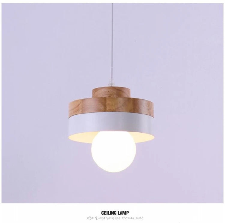 Modern Wood Chandelier Room Decor  Lighting for Living Room  Lamp for Bedroom Cafe or Restaurant Interior Decoration Lights