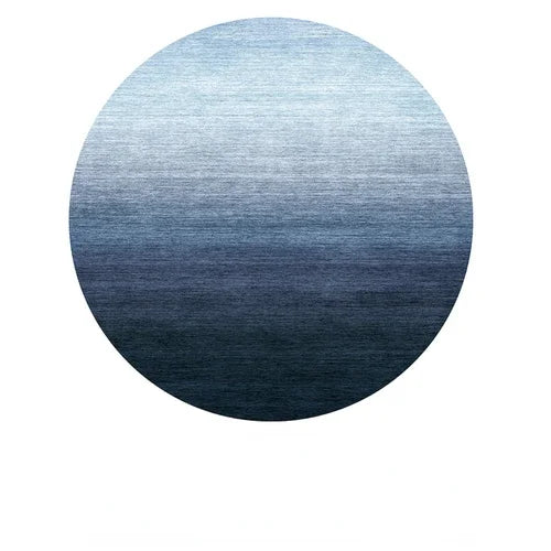 Nordic Style Living Room Decoration Round Carpet Home Decor Large Area Carpets Non-slip Floor Mat Minimalist Rugs for Bedroom