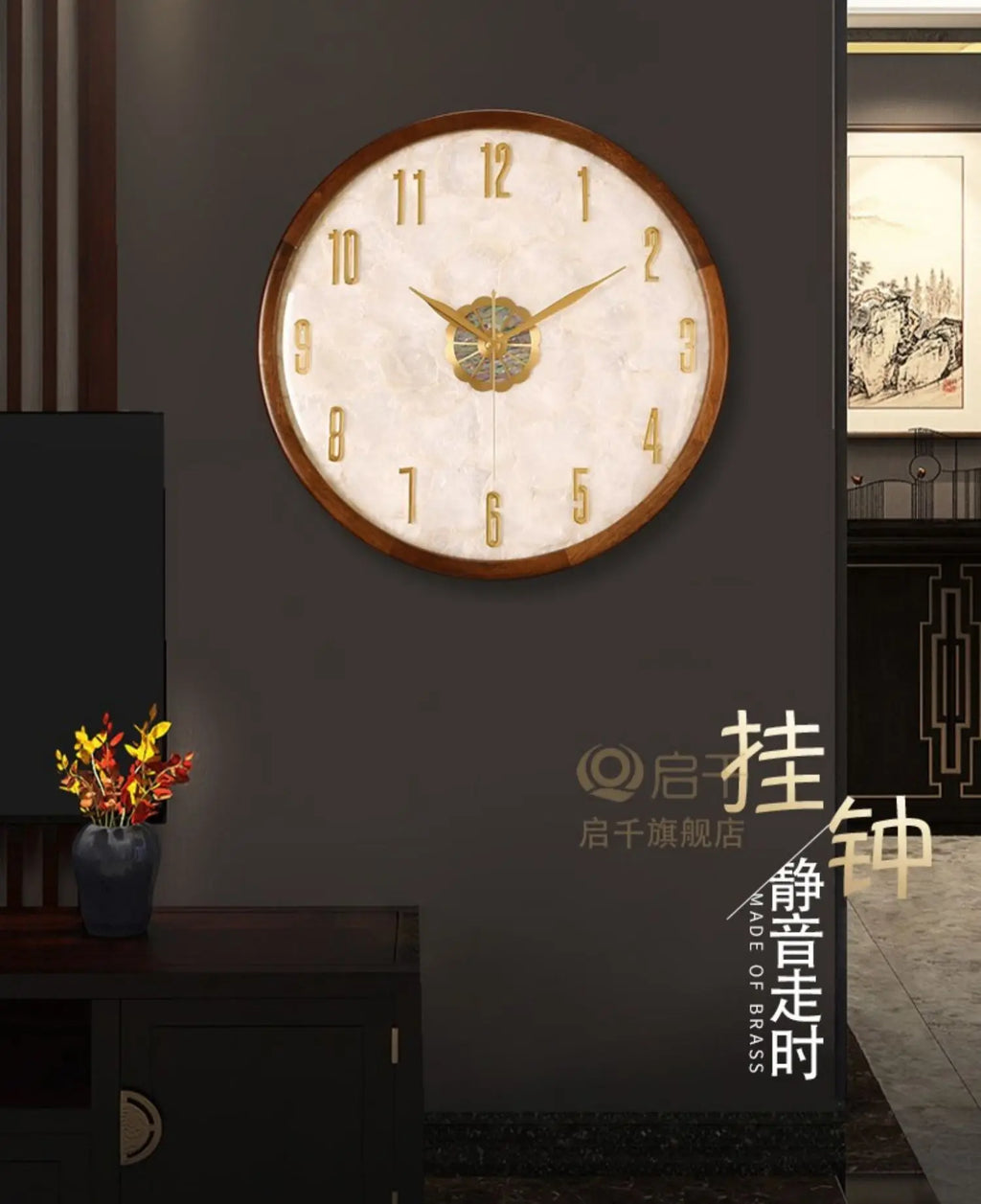 Modern Living Room Wall Clock Industrial Design Minimalist Japan Wall Clock Italy Art Reloj De Pared Para Salon Decorativo Decor