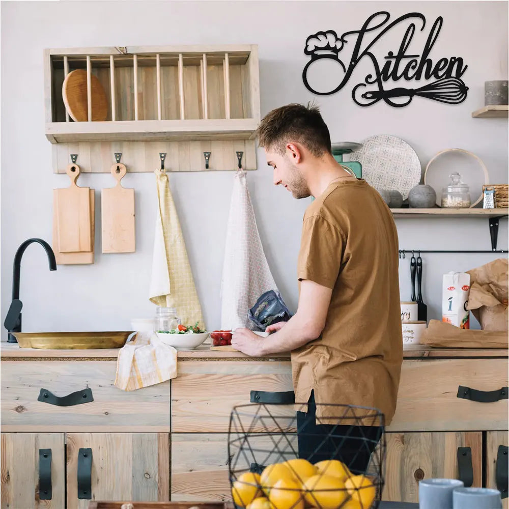 Kitchen Sign Wall Decor, Kitchen Decor, Metal Kitchen Signs Wall Decor Farmhouse & Home & Kitchen Wall Decor Farmhouse & Kitchen