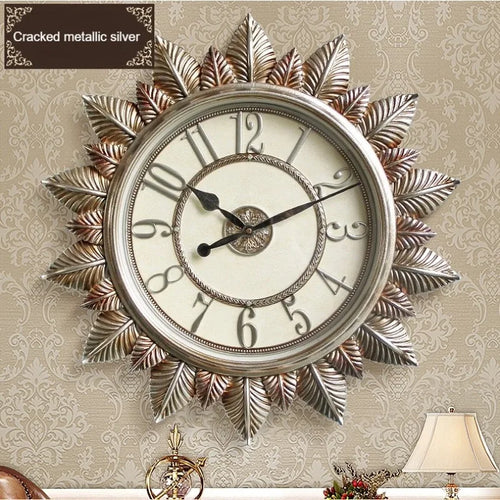 American Style Wall Clock Living Room Home Decor Creative Clock Modern Minimalist Wall Clock