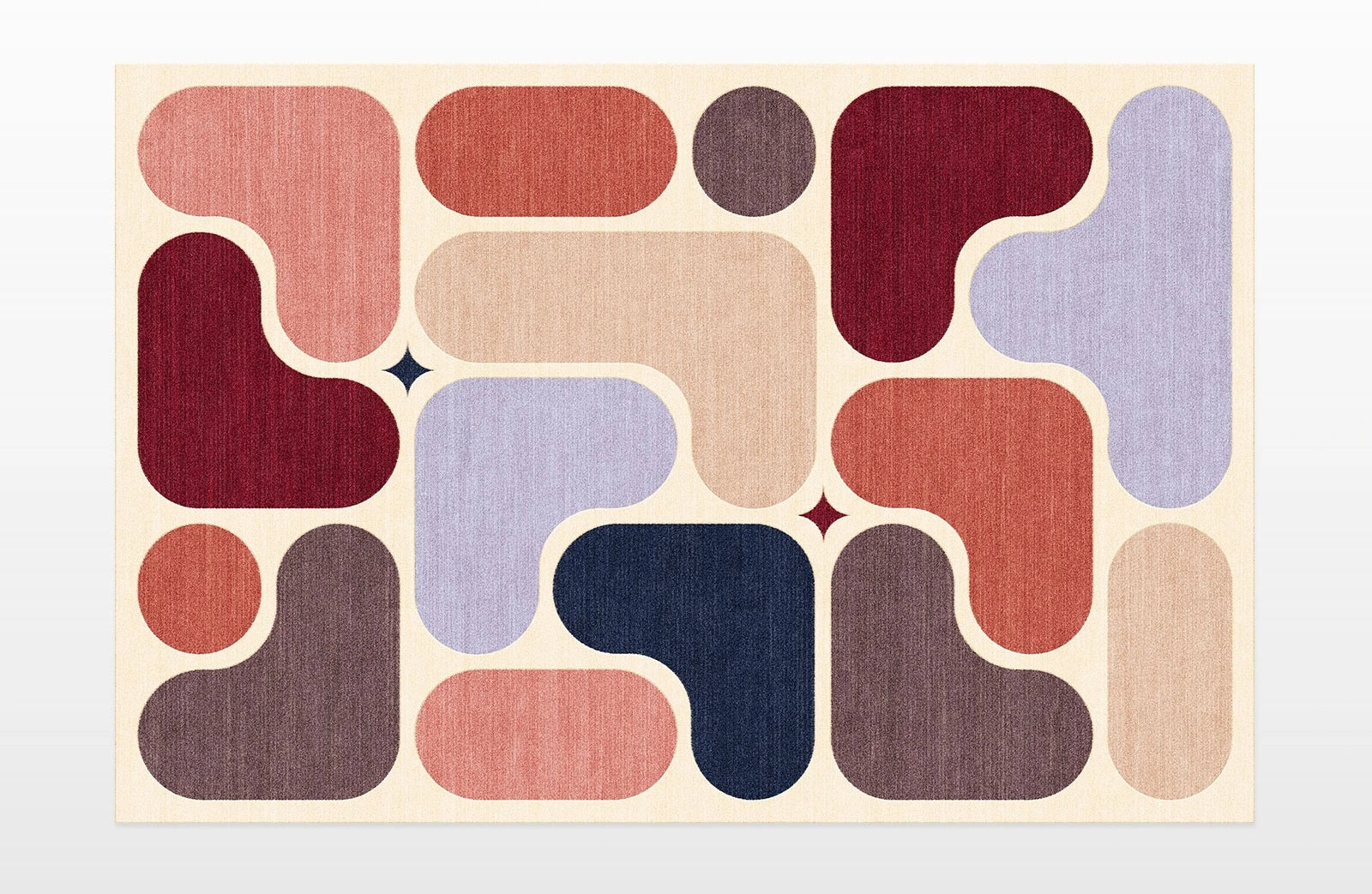 Large Area Living Room Decoration Carpet Dopamine Color Rugs for Bedroom Washable Lounge Soft Floor Mat Anti-slip Cloakroom Rug