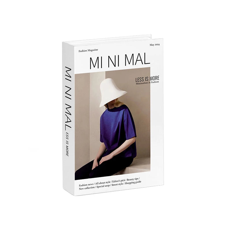 Fashion Fake Books Decoration Luxury Decorative Book Living Room Decor Simulation Book Home Decor Aesthetic Room Ornament