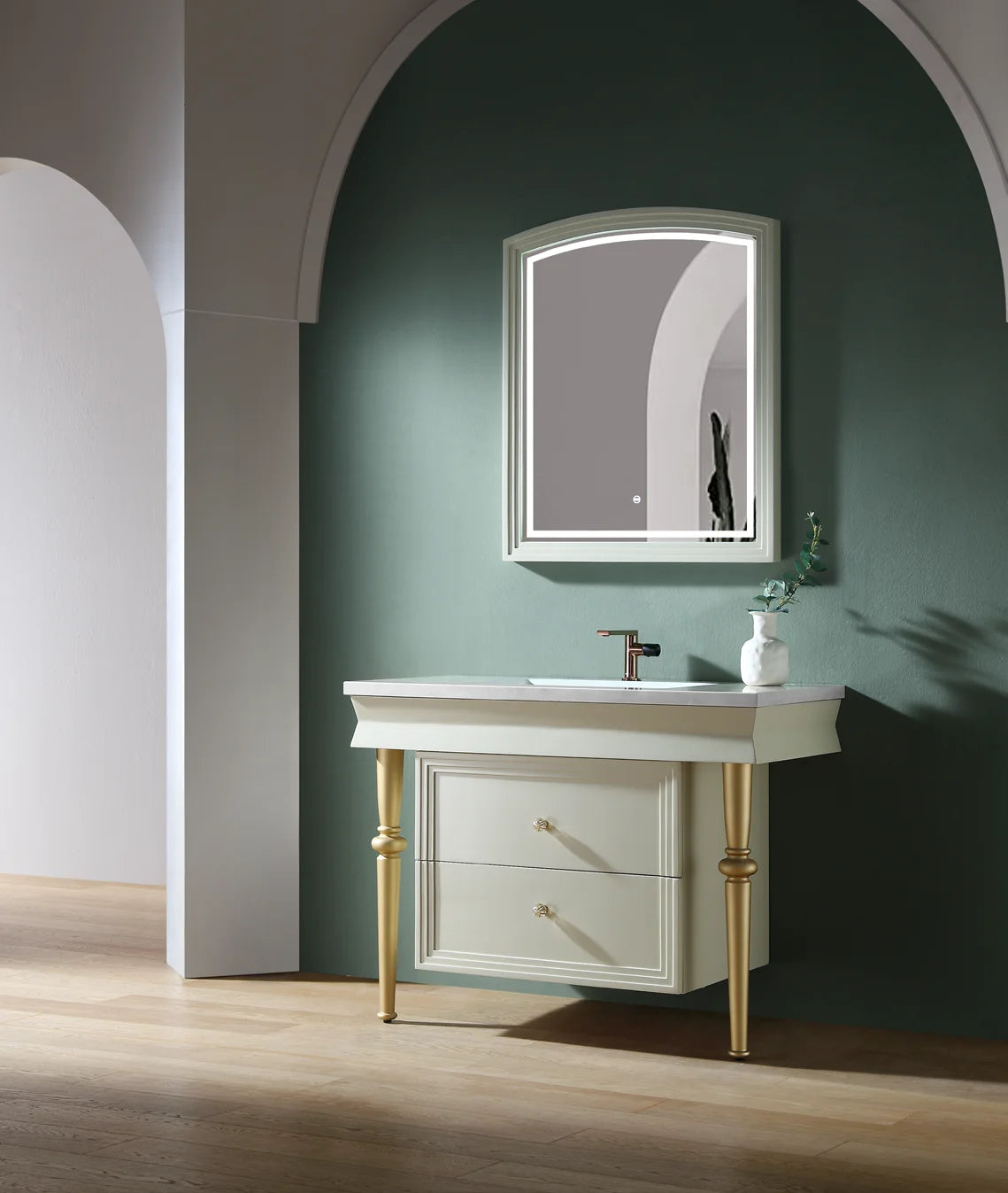 Bathroom Cabinet Modern Style Wall Hung Mirror Storage Cabinet Bathroom Vanity With Sink