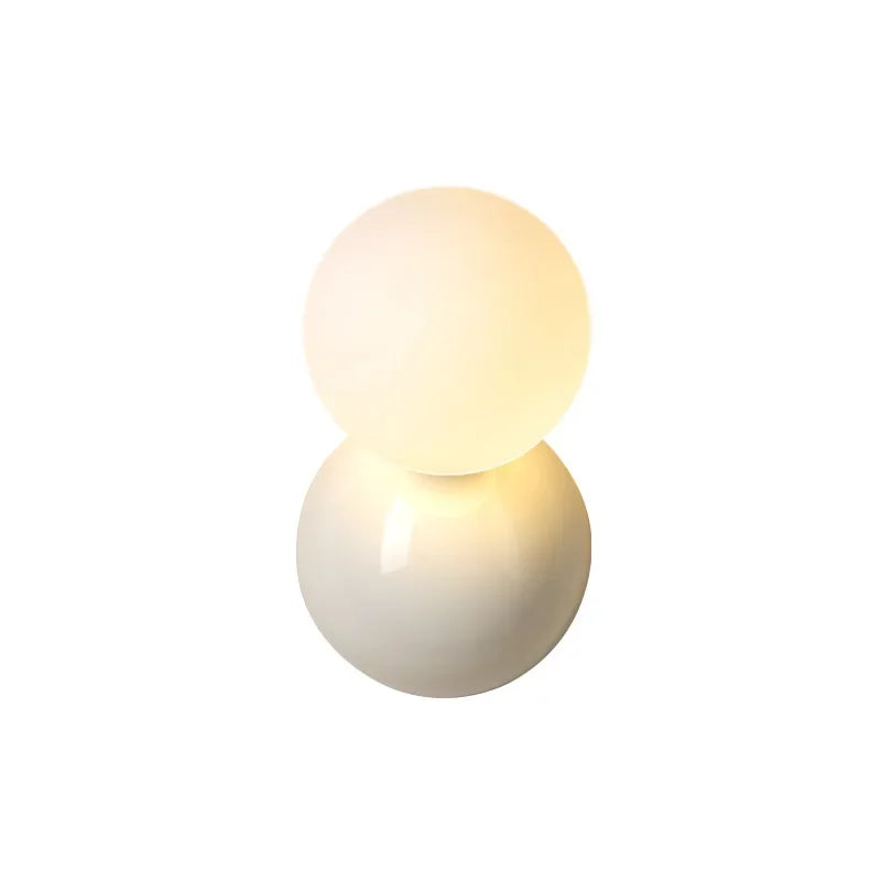Bedroom   Wall Decor  for Bedroom Macaron Bedside Aisle Background  Atmosphere Creative Wall Light