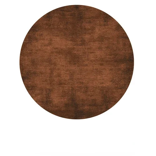 Nordic Style Living Room Decoration Round Carpet Home Decor Large Area Carpets Non-slip Floor Mat Minimalist Rugs for Bedroom