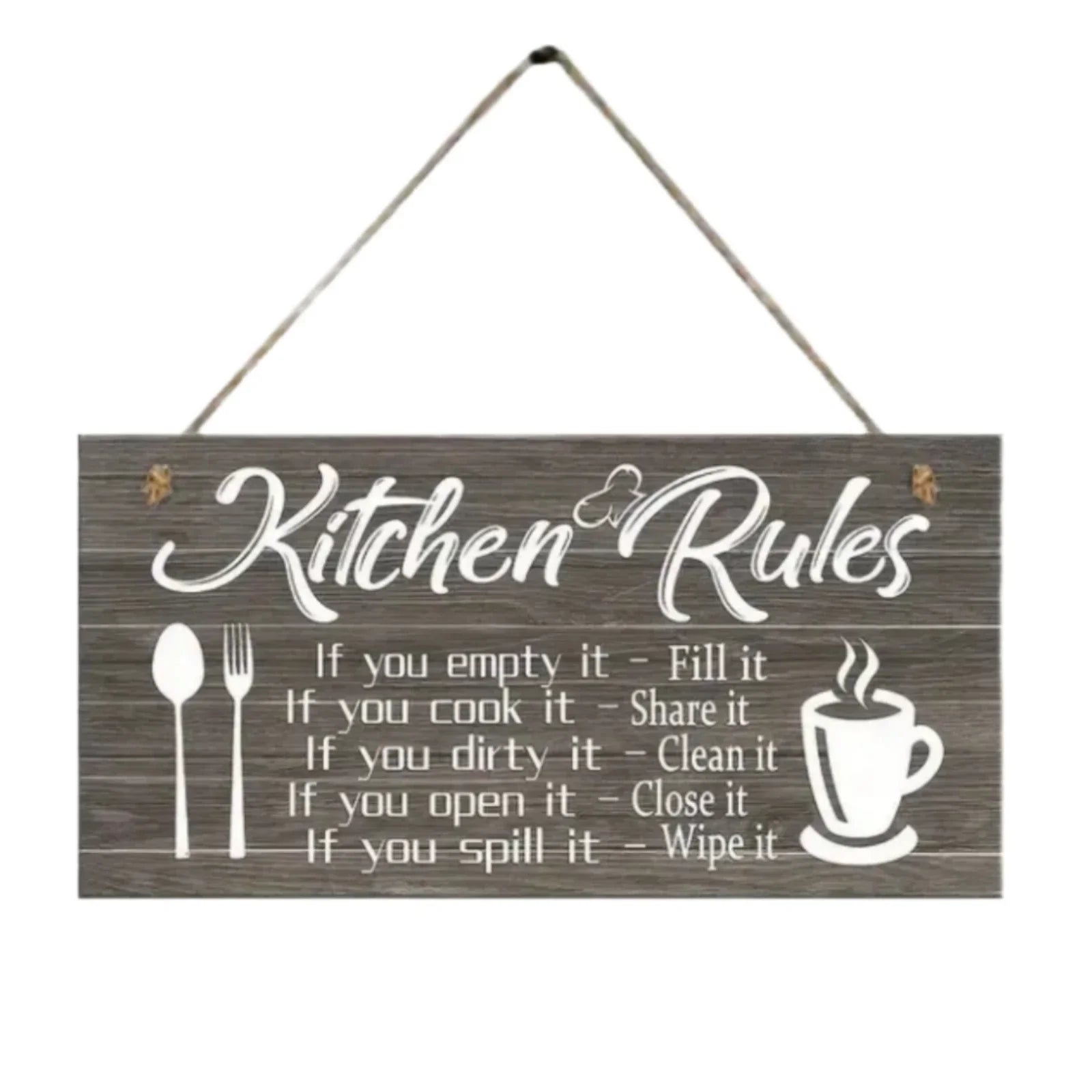 Kitchen Wooden Sign Wall Decor This Is A Self Cleaning Kitchen Bathroom Hanging Wall Art Decorative Wood Sign Home Decor