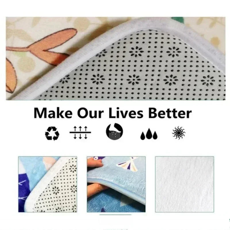 Circular Carpet, Bohemian Floor Mat, Entrance Carpet, Rural Bohemian Home Decor Floor Mat  Living Room Decoration Carpet Bedroom