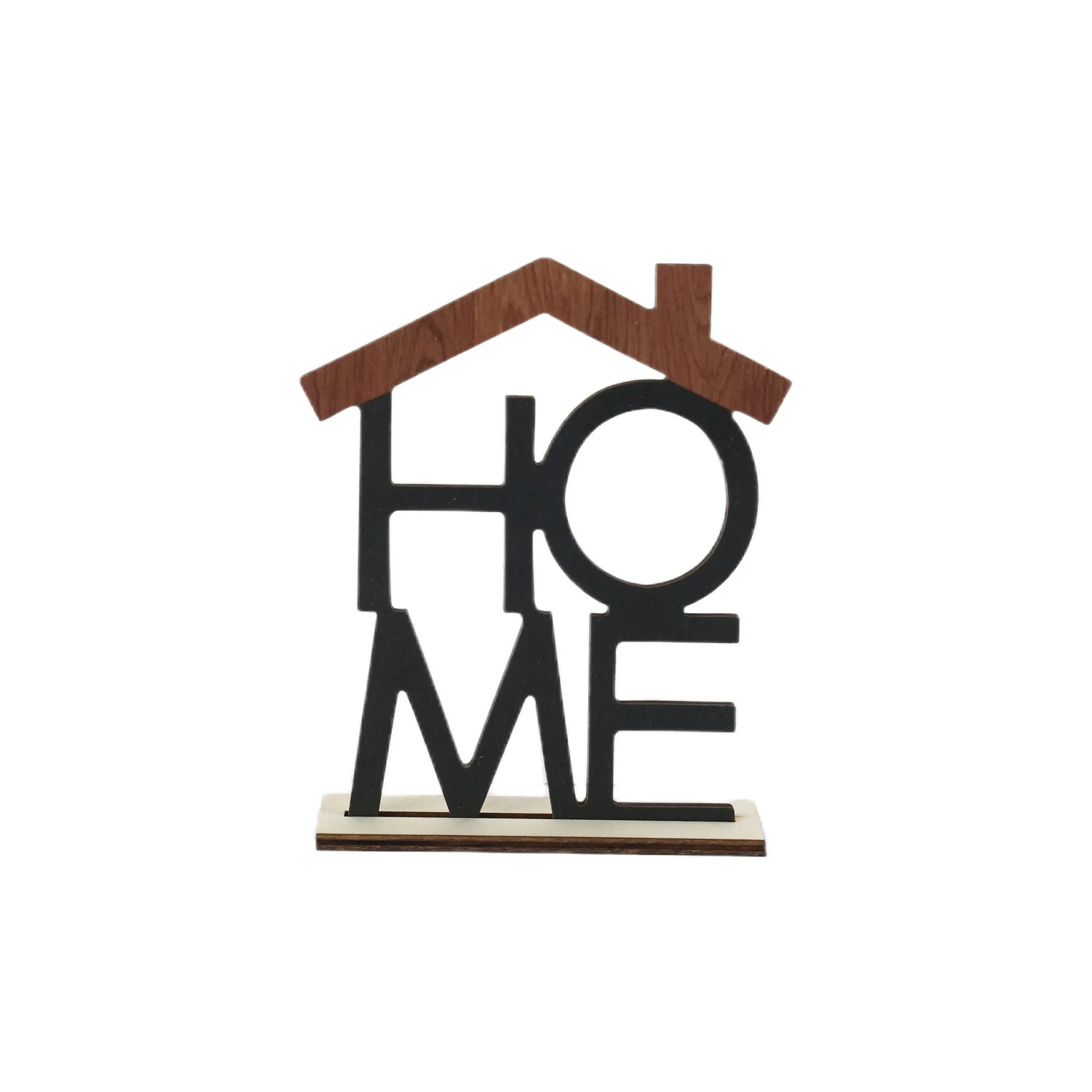 “HOME”Wooden Ornaments Wooden Crafts Desktop Counter Decorations Home Decor“LOVE” Accessories