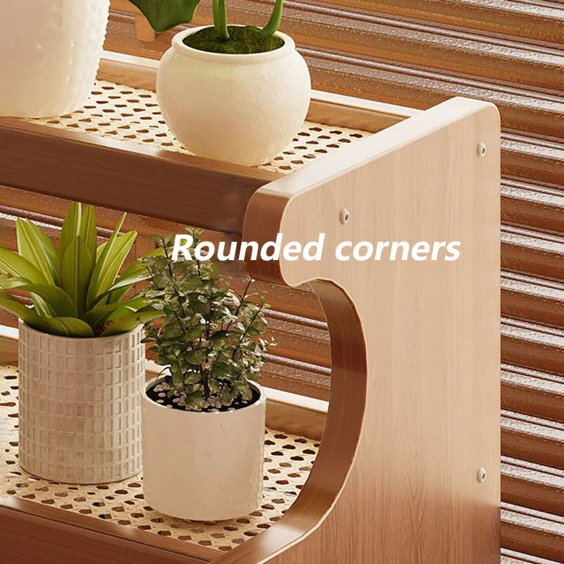 Bamboo Organizer Bathroom Shelves Table Decoration Accessories Bathroom Shelves Large Storage Rack Corner Storage Rack Creative