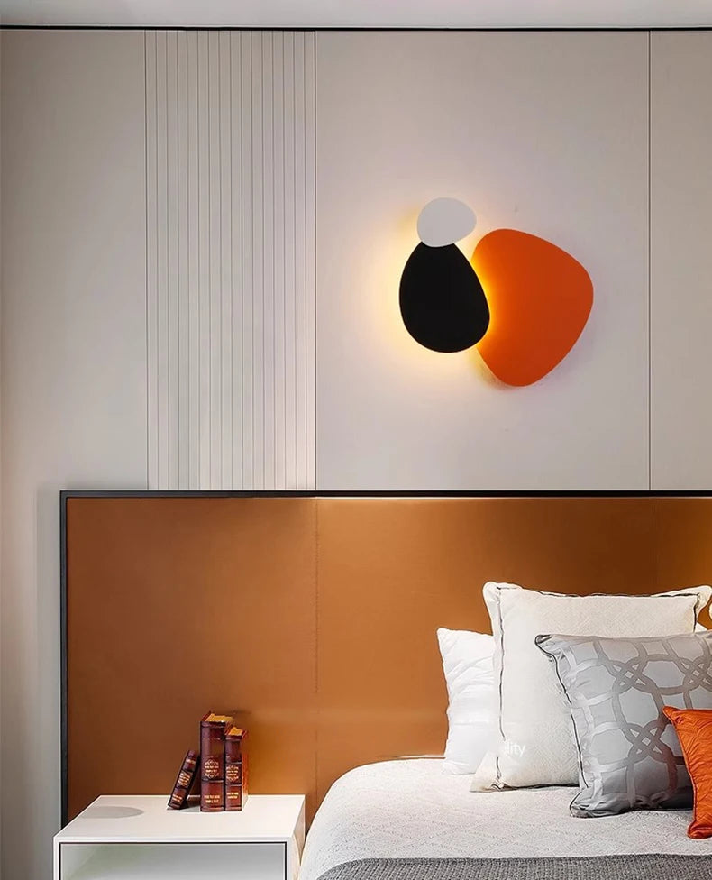 Decorative Painting Art Wall Light Living Room Sofa Background Wall Decor Staircase Atmosphere Bedroom Bedside Lamp LED Lights