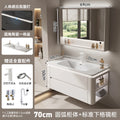 Led Light Ensuite Bathroom Cabinet Basin Designs Mirror Shelves Bathroom Cabinets Shower Organizer Banyo Dolabi Home Furniture