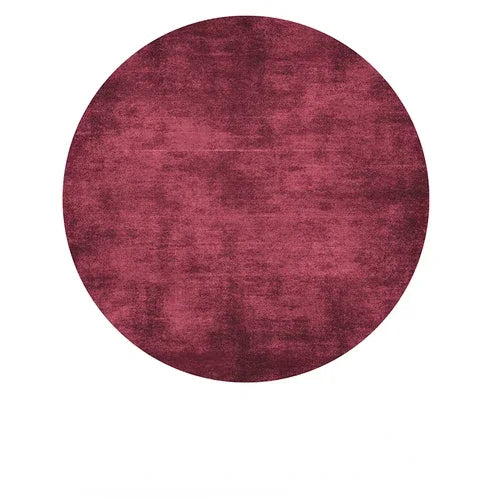 Nordic Style Living Room Decoration Round Carpet Home Decor Large Area Carpets Non-slip Floor Mat Minimalist Rugs for Bedroom