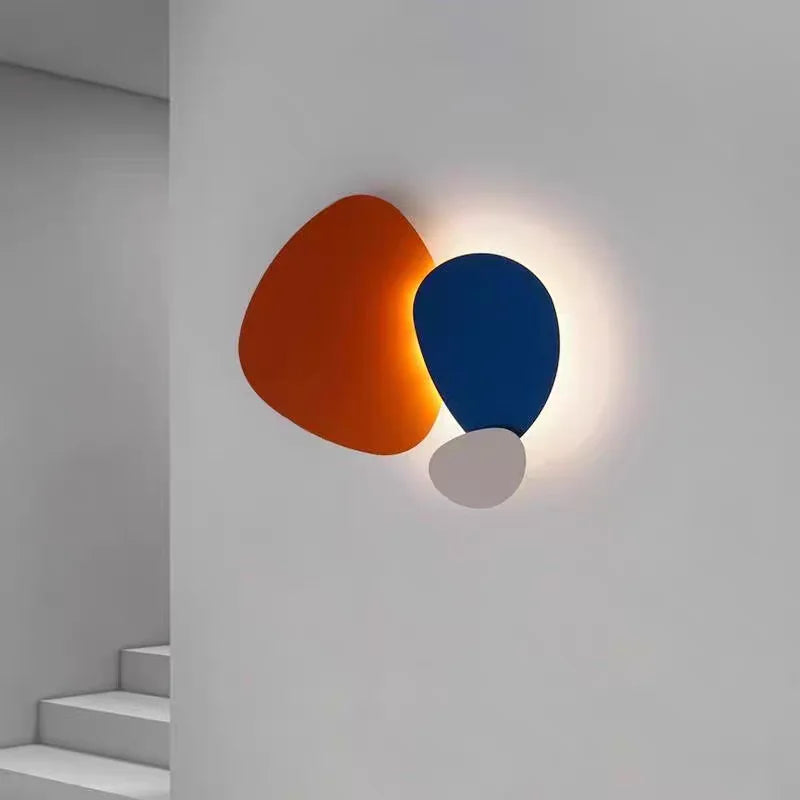 Decorative Painting Art Wall Light Living Room Sofa Background Wall Decor Staircase Atmosphere Bedroom Bedside Lamp LED Lights