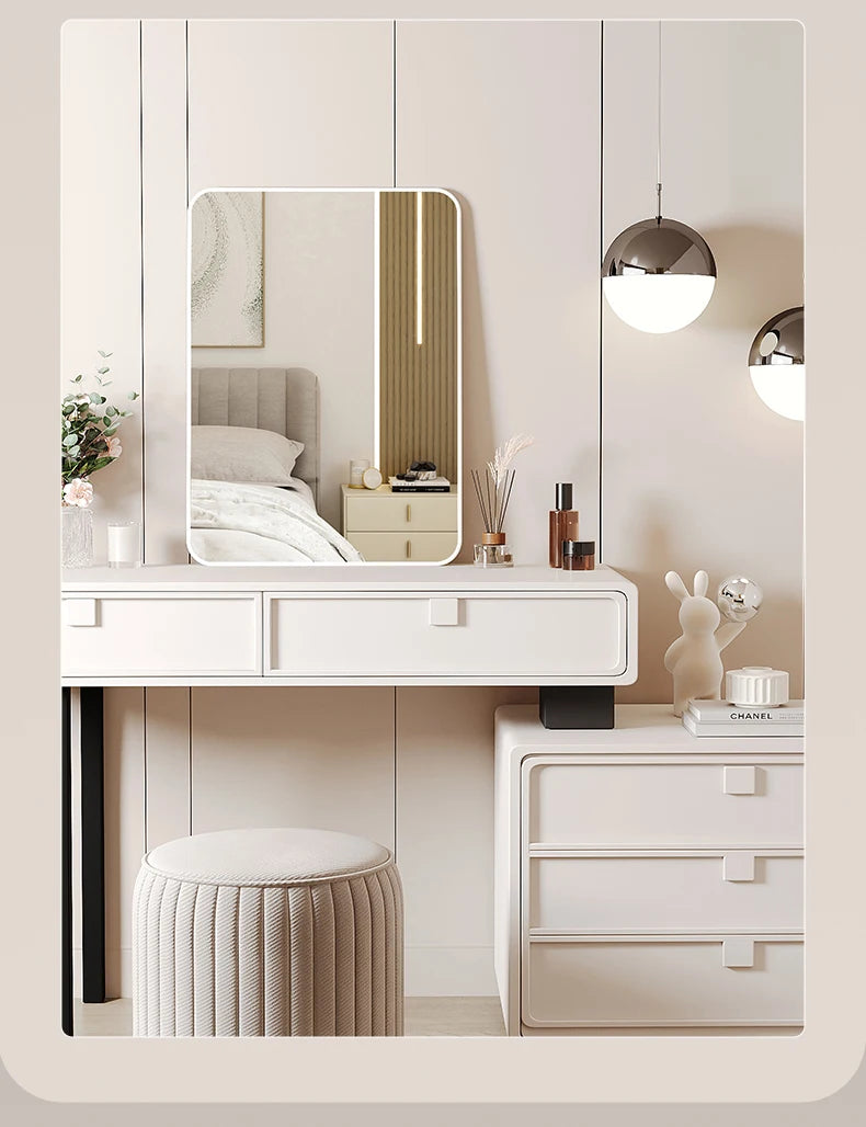 Bathroom Luxury Mirror Modern Designer Aesthetic Cute Chinese Rectangle Mirror Fashion Universal Dekoracyjne Lustra Room Decor