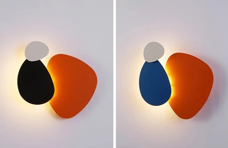 Decorative Painting Art Wall Light Living Room Sofa Background Wall Decor Staircase Atmosphere Bedroom Bedside Lamp LED Lights