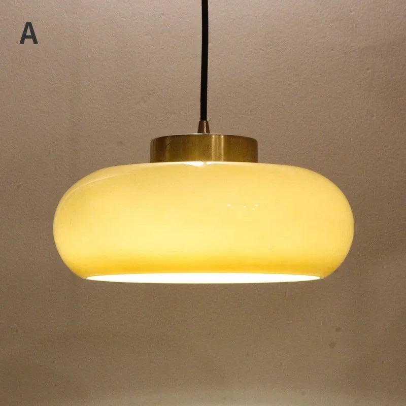 Modern Bathroom Balcony Bedroom Dining Bar Living Room Decoration  Nordic Ceiling Light Antique Brass Glass  Chandelier