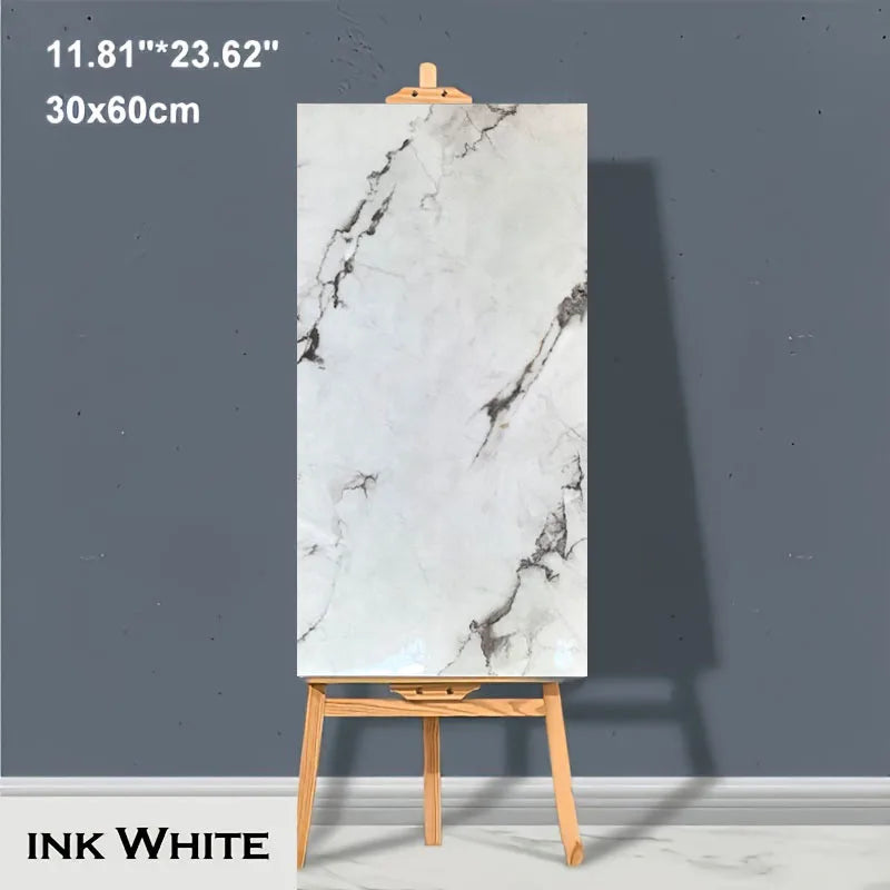 Bathroom Livingroom Decor for Wall Wallpaper Kitchen Waterproof Foor Sticker 60X30cm Vinyl Self-adhesive Tile Wall Sticker